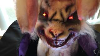 Deranged Bunny animated prop. (rabid rabbit)