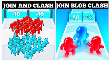 Join Clash vs Join Blob Clash - Android iOS Mobile Gameplay Walkthrough @KLSKINBOX