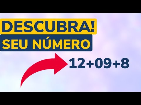 Vídeo: Como Calcular O Seu Número Da Sorte