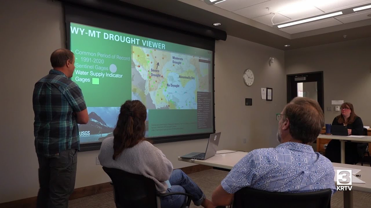 Officials discuss Montana's drought outlook - YouTube