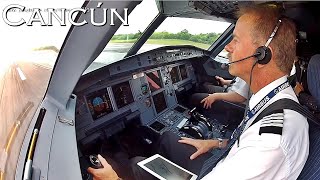Despegue de Cancun  Airbus A320 Interjet