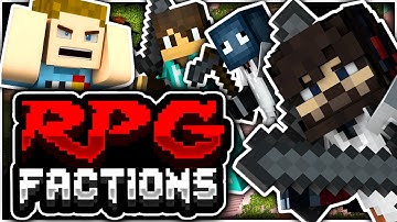 WILDERNESS + LEVELING!! - Minecraft: RPG FACTIONS - E02