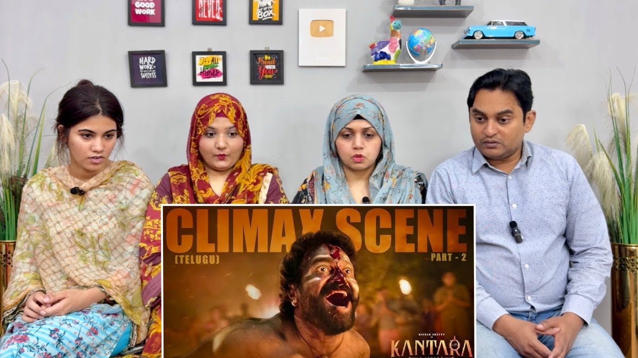 Kantara - Climax Scene Part 2 | Hindi Scene | Rishab Shetty | Achyth Kumar | Reactology 2.0