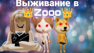 ВЫЖИВАНИЕ В РОБЛОКС ZOOO|😸|