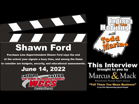 Indiana in the Morning Interview: Shawn Ford (6-14-22)