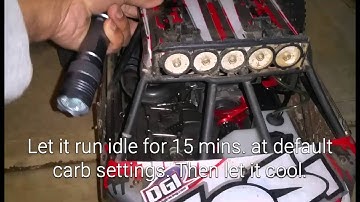 30.5cc OBR Full Mod. Break-in, Losi Desert Buggy XL