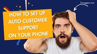 How To Set Up Auto Attendant Phone Call App For Business | Press One To Speak To An Agent
