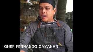 J. Paul Getty Villa Pacific Palisades California Chef Fernando Cayanan The Café