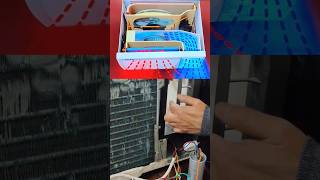 Window AC Working animation | window ac mechanical components #shorts #short
