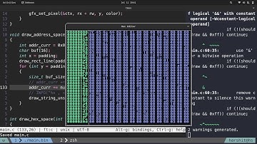 Working on layout -- Hex Editor Part 2