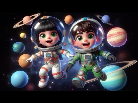رحلة بين النجوم إلى الكواكب أغنية للأطفال أغنية تعليمية عن الكواكب مغامرة في الفضاء 