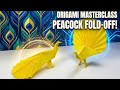 Amazing Paper Peacock - How To make a beautiful peacock with paper - Easy Bird craft
