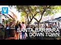 [4K] SANTA BARBARA - Walking around Santa Barbara Downtown, California, USA - 4K UHD