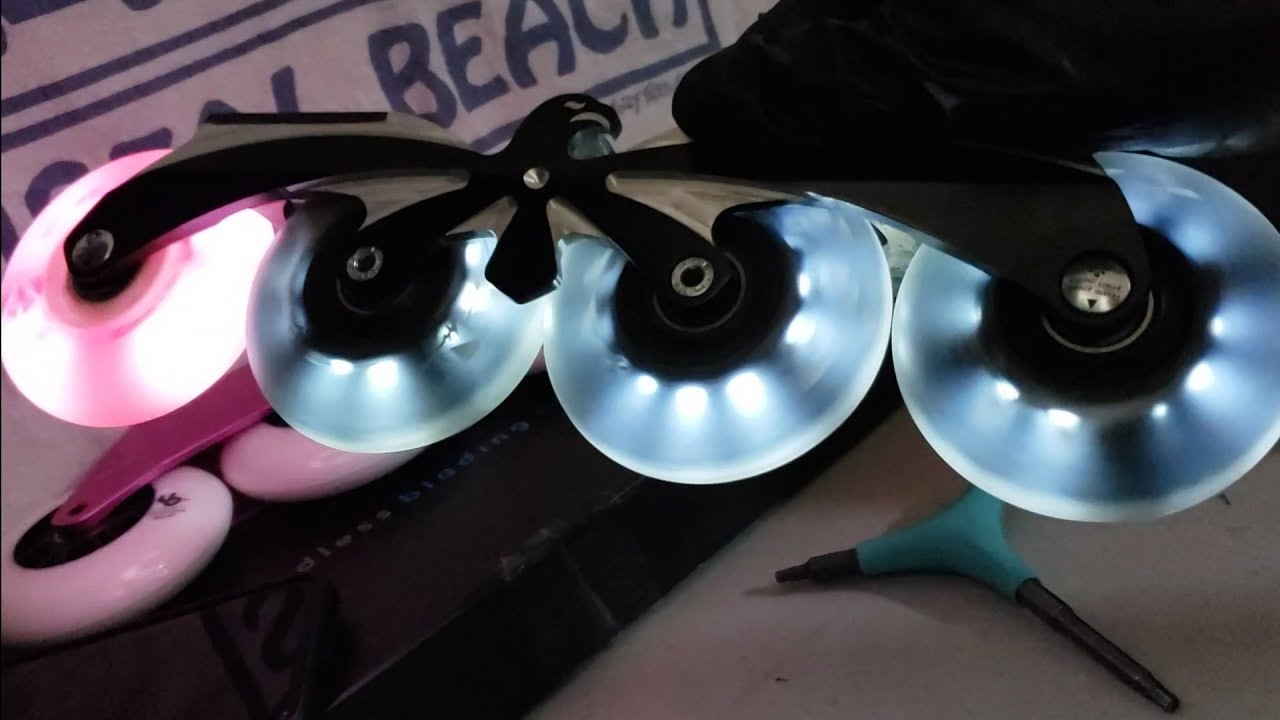 Luminous Wheels Black 80mm 85a