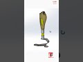 Designing a Prosthetic Leg in SolidWorks | Student Innovation for Humanity 💡🦿