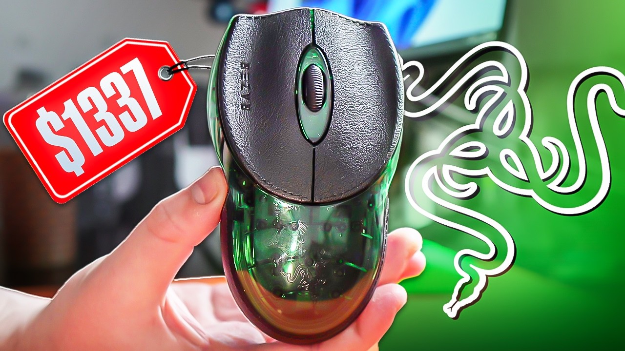 $1300 FOR A MOUSE? Razer Boomslang 20th Anniversary Edition