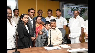 Meeting with Andhra Pradesh Former Chief Minister Honorable Chandrababu Naidu garu