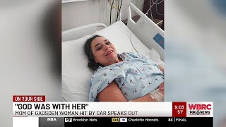 Mom of Gadsden woman hit by car speaks out