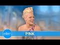 Pink’s First Appearance on the ‘Ellen’ Show (Full Interview)