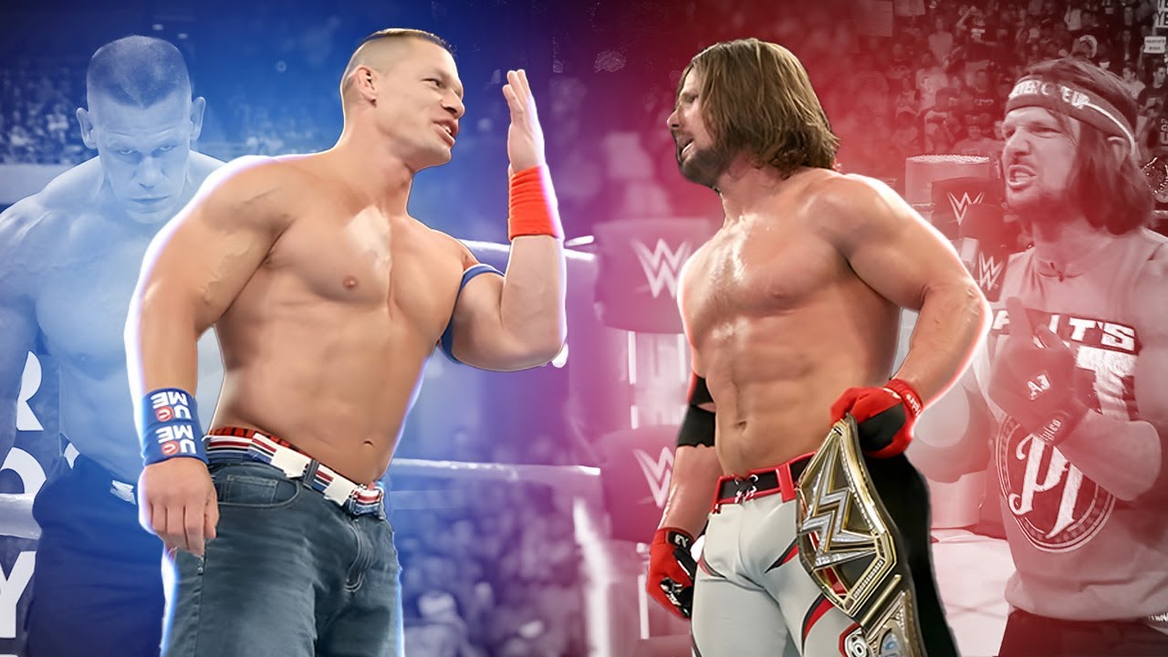 La Rivalit INCROYABLE entre John Cena et AJ Styles  Le Choc des Mondes Documentaire
