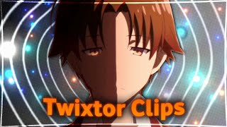 Ayanokoji Kiyotaka 4k Twixtor Clips (Classroom of the elite) 