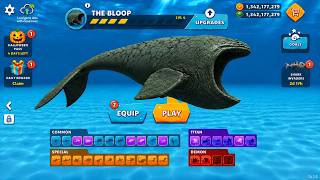 Hungry Shark Evolution - The Bloop New Shark Skin Coming Soon Update - All 40 Sharks Unlocked screenshot 4