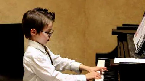Robert's first Piano Recital