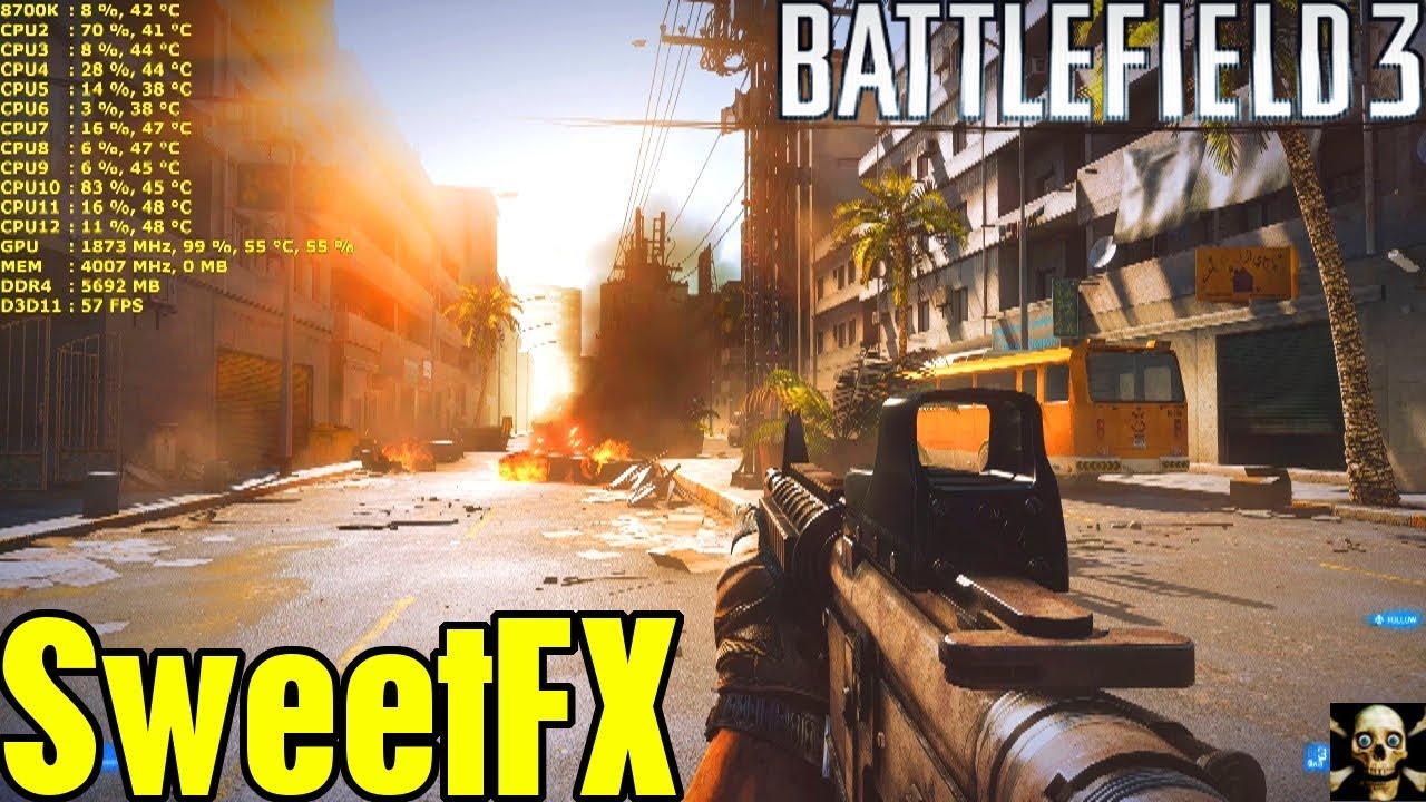 how to use sweetfx in battlefield 4