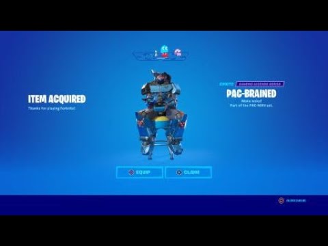 NEW PAC-MAN EMOTE IN FORTNITE #shorts