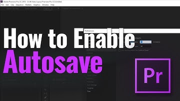 How to Enable Auto Save Mode In Adobe Premiere Pro | Premiere Pro Tutorial