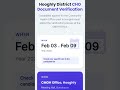 Hooghly CHO Verification at CMOH OFFICE HOOGHLY |  Dates &amp; Documents