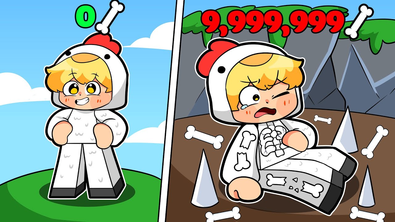 Tô Gà Bị Gãy Xương Trong Roblox 🦴