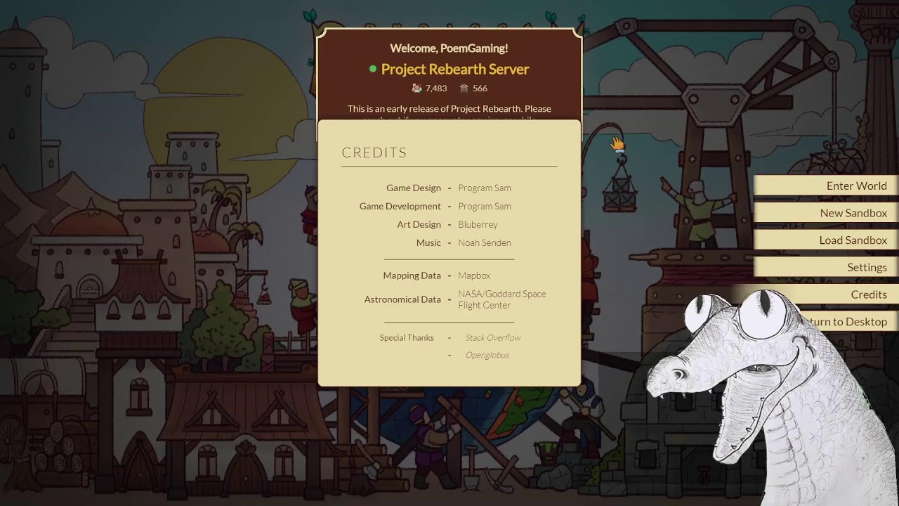 City building, world colonization, indie mmo? LETS GOOO