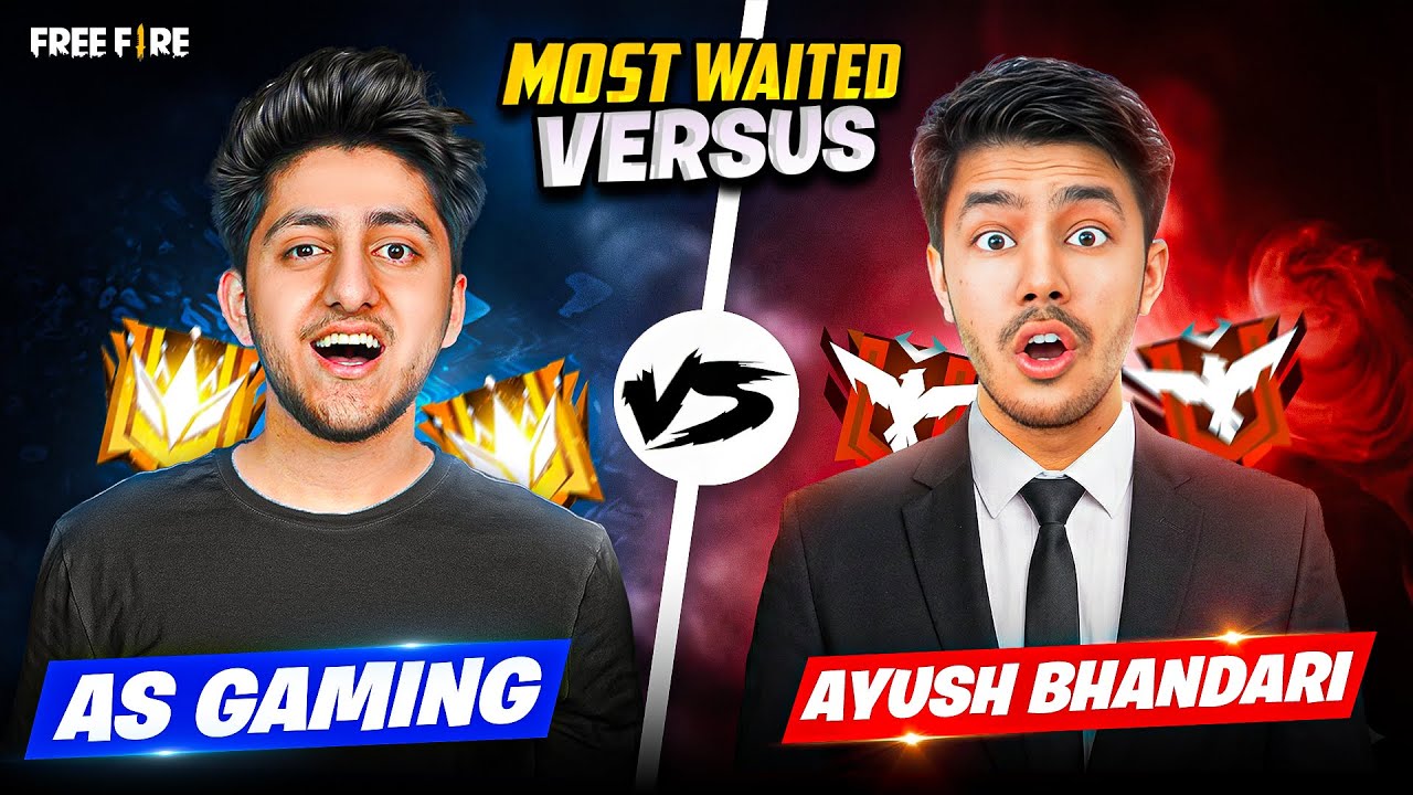 As Gaming Vs Ayush Bhandari In Free Fire Clash Squad Battle 😍 - Garena Free Fire