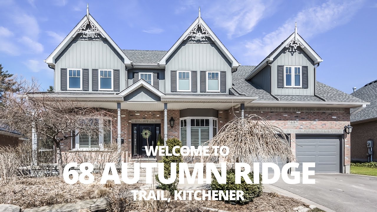Your Forever Home 68 Autumn Ridge Trail Kitchener Real Estate Video