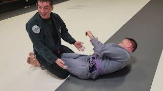 Double Leg Hugging Half Guard Pass (Khabib Style)