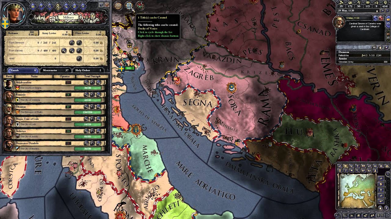 Ck2 Rome Mod Part 22 Holy Rome: Let's Co-Op Crusader Kings 2, CK2+ mod - YouTube