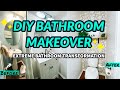 DIY SMALL BATHROOM MAKEOVER | EXTREME BATHROOM TRANSFORMATION | BATHROOM REMODEL | POWDER ROOM IDEAS