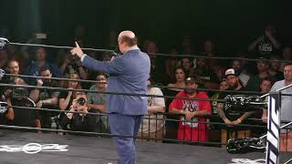 Paul Heyman surprise visit to Evolve 2019