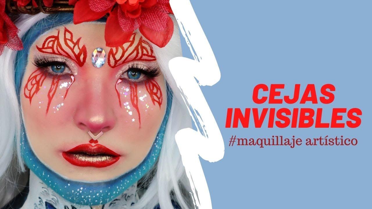 CEJAS INVISIBLES / COMO CUBRIR TUS CEJAS PARA MAQUILLAJES ARTISTICOS / PRINCIPIANTES / MIEL SANCHEZ