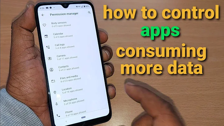 how to fix apps consuming more data on android phone