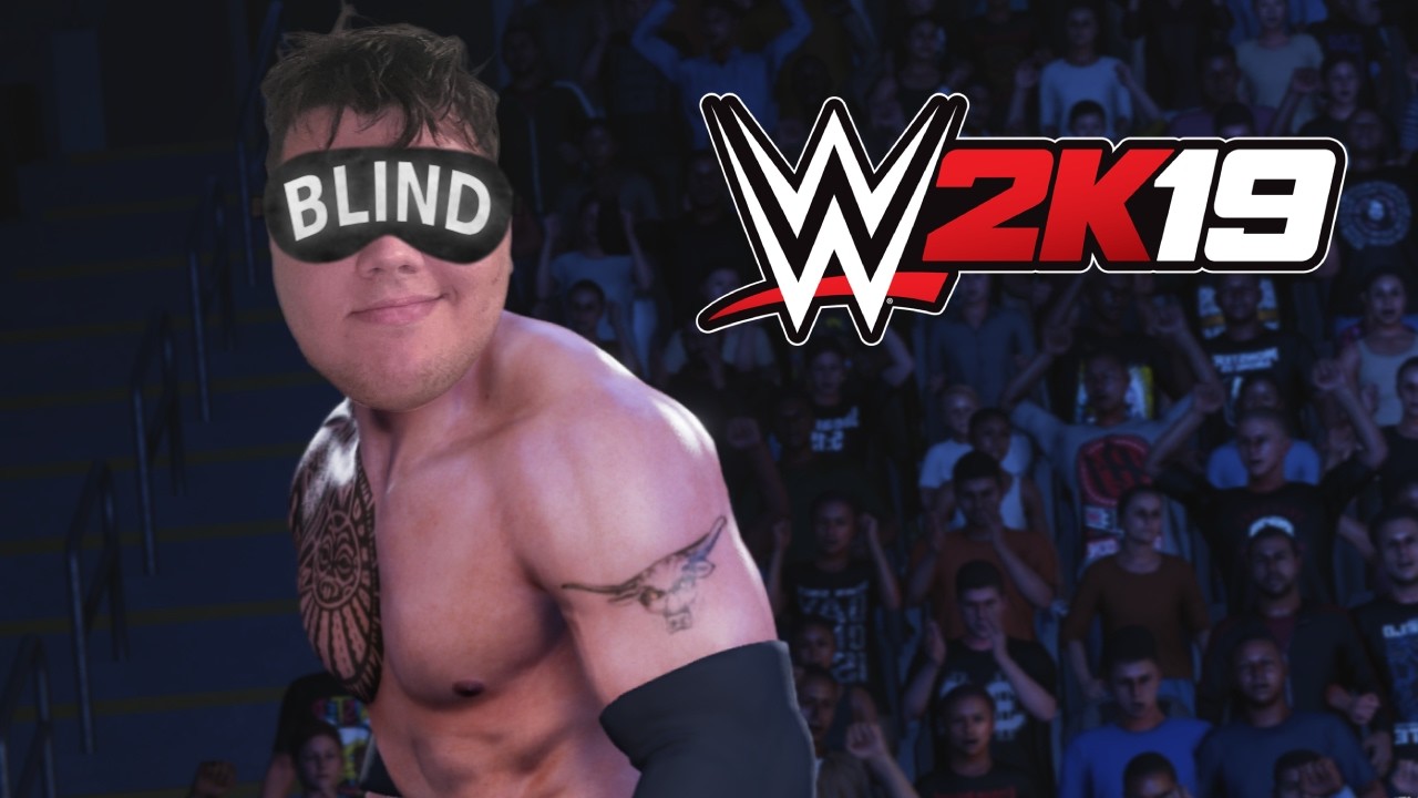 Blind Fold Challenge Wwe 2K 19