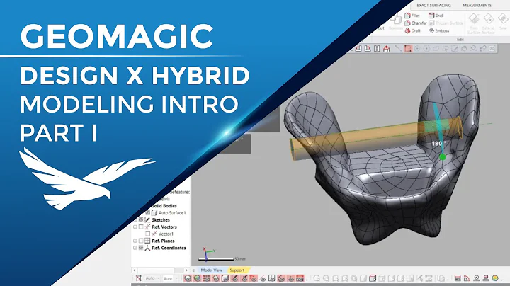 Geomagic Design X: Introduction to Hybrid Modeling - Part 1