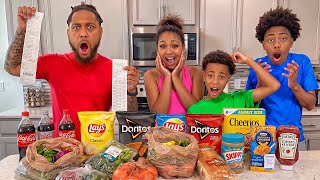 LAST DAY OF SUMMER! HUGE Grocery Haul for School 📚
