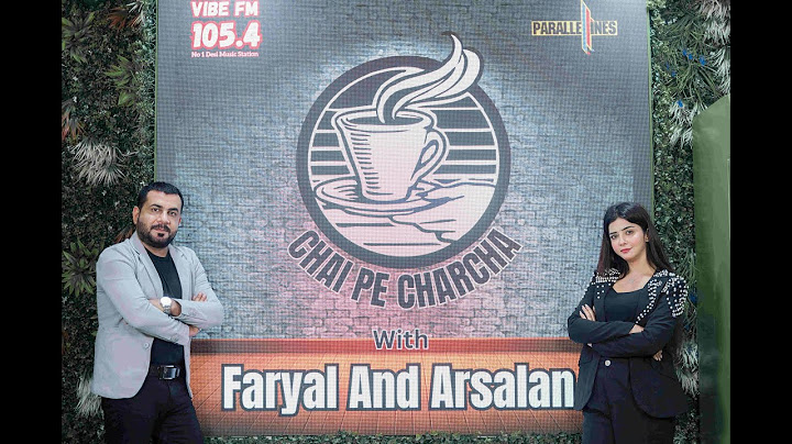 'Chai Pe Charcha' │ EPISODE 1 │ Feat. DREAMDRAW │ ARSALAN & FARYAL