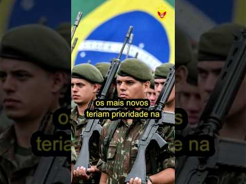 SE O BRASIL ENTRASSE EM GUERRA QUEM SERIA CONVOCADO? #shorts