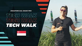 Tech Walk | Singapore Sail Grand Prix
