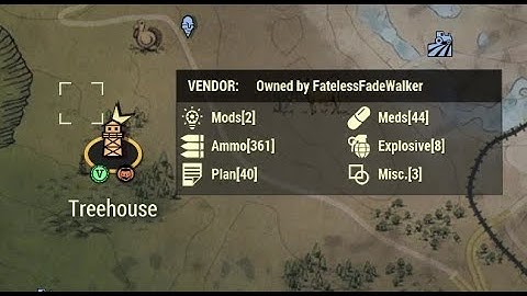 Fallout76 Treehouse camp build