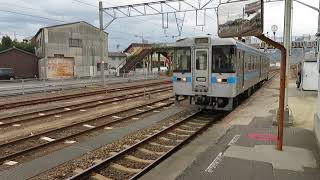 土讃線1000形 多度津駅到着 JR Shikoku Dosan Line 1000 series DMU