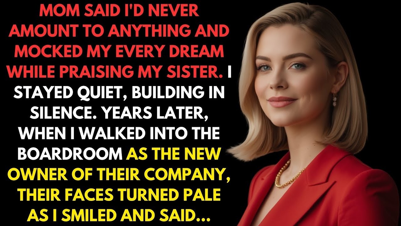 Mom Said I'd Never Amount to Anything—When I Bought Their Company, Their Faces Turned Pale